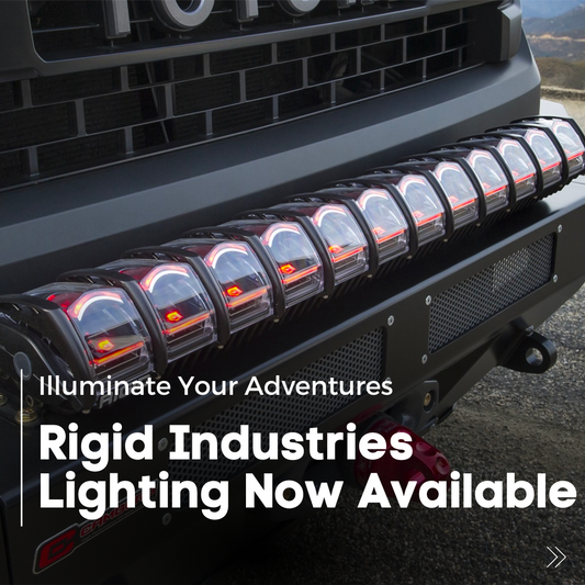 Illuminate Your Adventures: Rigid Industries Lighting Now Available at DIYCustoms