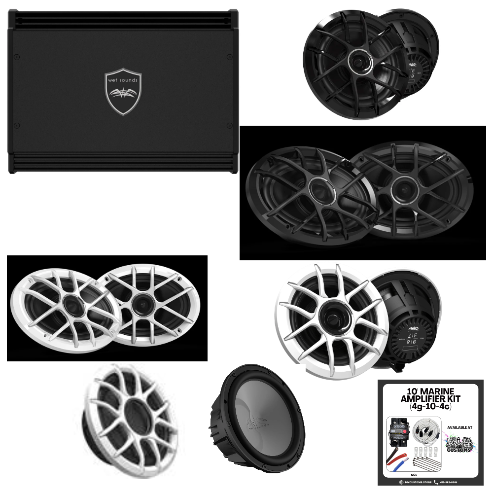 Wet Sounds Speaker Sub Sinister SDX6 - View 1