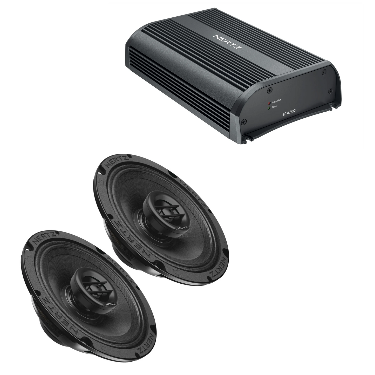 Hertz HSP1-14 2014-2023 Harley Davidson Plug and Play 2 Front Speaker Kit