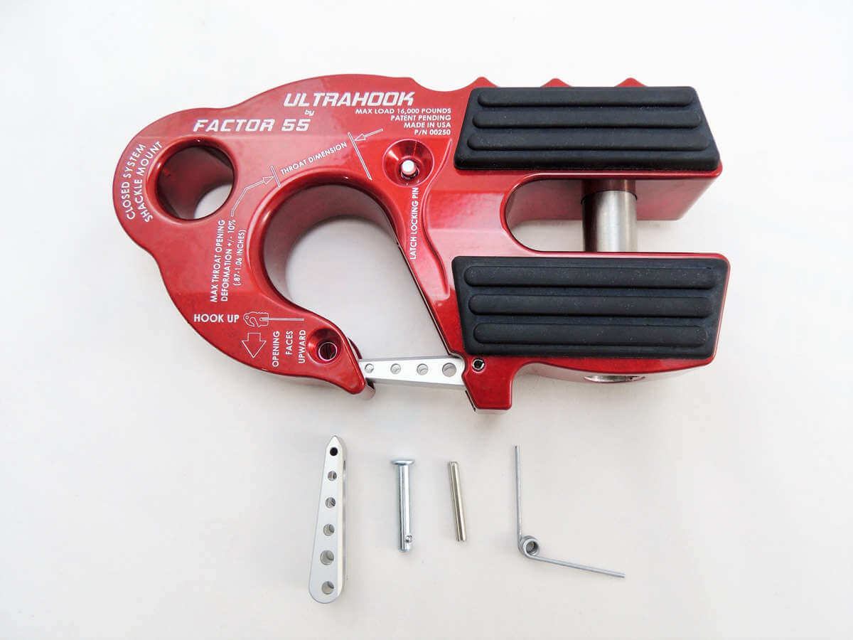 Factor 55 - 00255 - Latch Guards - UltraHook Latch Kit and Locking Pin