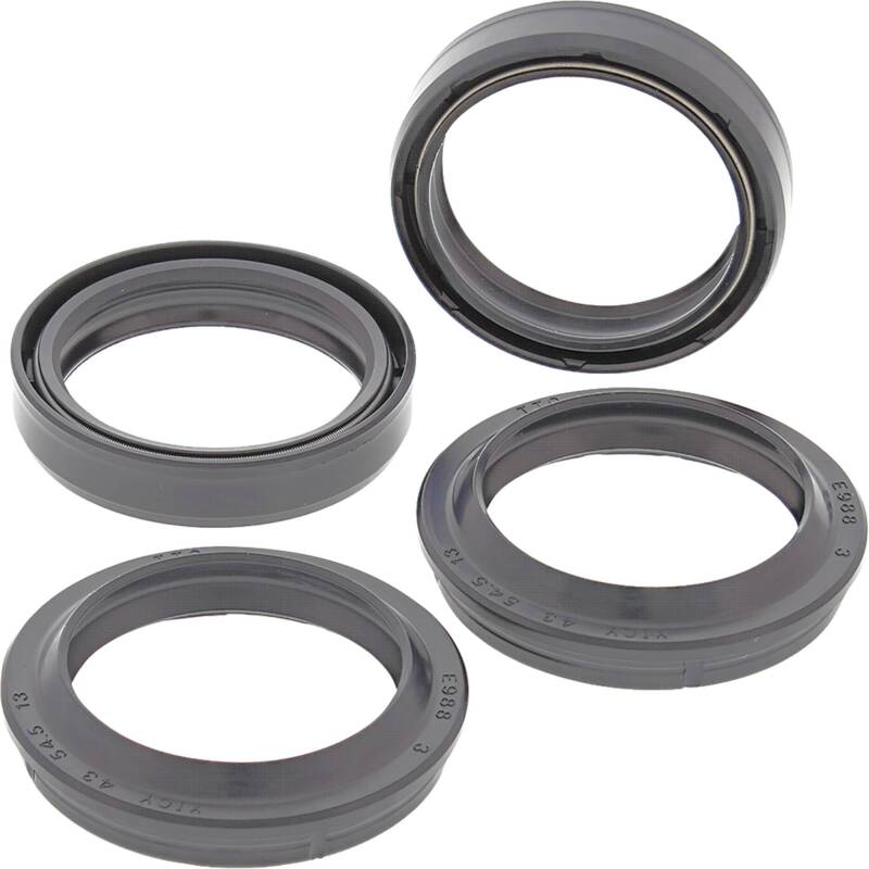 All Balls Racing ABR56-133 Fork Oil Seal and Dust Seal Kit for Honda, Yamaha, and Ducati