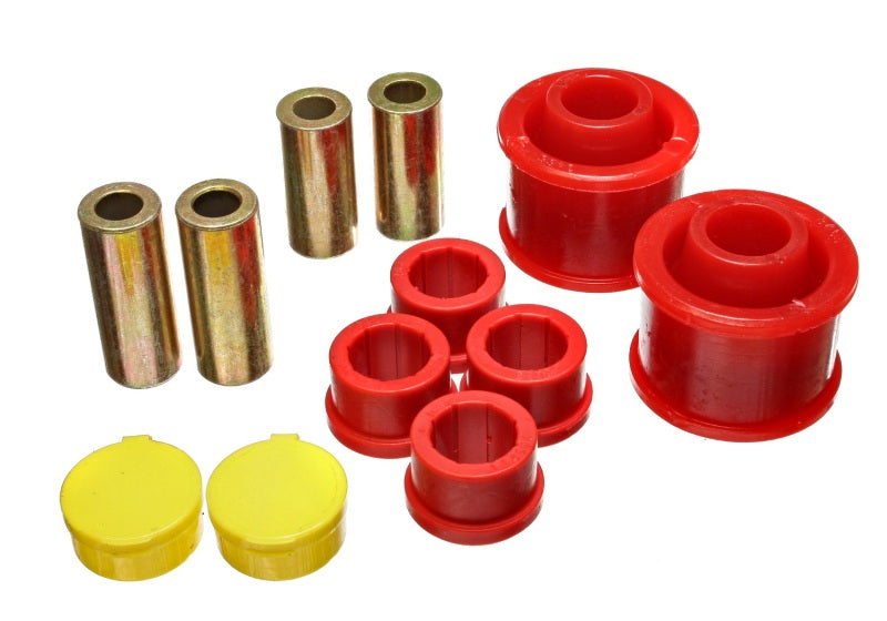 Energy Suspension - eng5.3138R - 2006-2007 Mitsubishi Eclipse FWD Red Front Control Arm Bushing Set