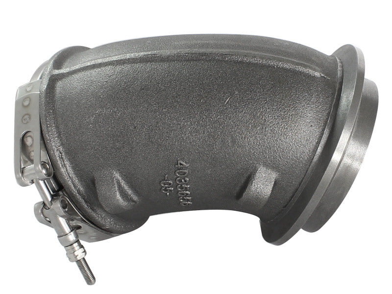 aFe BladeRunner Turbocharger Turbine Elbow Replacement, Part 46-60057, 2005-2007 Dodge Diesel 5.9L