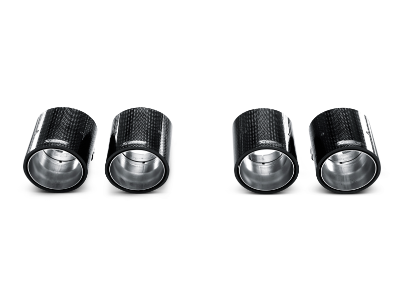 Akrapovic Carbon Tail Pipe Set for 2007–2013 BMW M3 (E90/E92/E93) – Part Number TP-CT/3