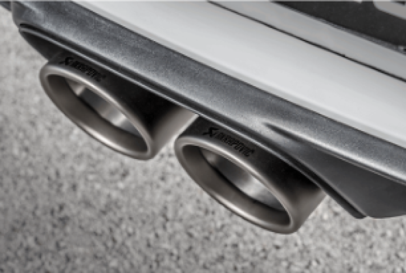 Akrapovic Titanium Tail Pipe Set for Porsche 911 GT3 RS (991.2), Part Number akrTP-T/S/19