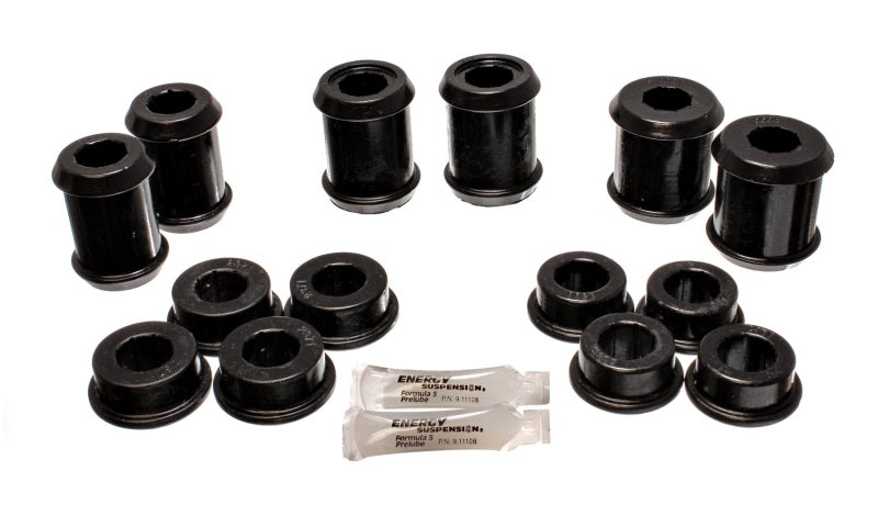 Energy Suspension eng3.3177G Rear Control Arm Bushing Set - Black