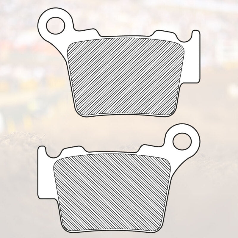 Renthal RC-1 Works Rear Brake Pads renBP-108 for BMW, GasGas, Husqvarna, Husaberg and KTM