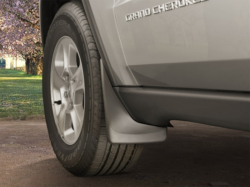 WeatherTech WET110058 DigitalFit No-Drill MudFlaps for 2011-2014 Jeep Grand Cherokee, Black