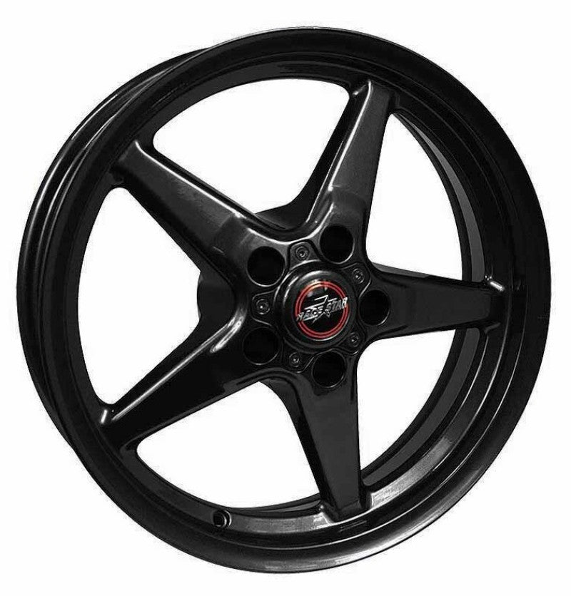 Race Star rst92-795153B 92 Drag Star Bracket Racer Gloss Black Wheel