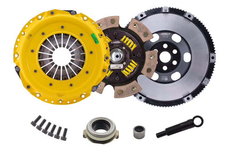 ACT 19-25 Mazda MX-5 Miata Heavy Duty Race Sprung 6 Pad Clutch Kit with Flywheel - Part # actZM14-HDG6