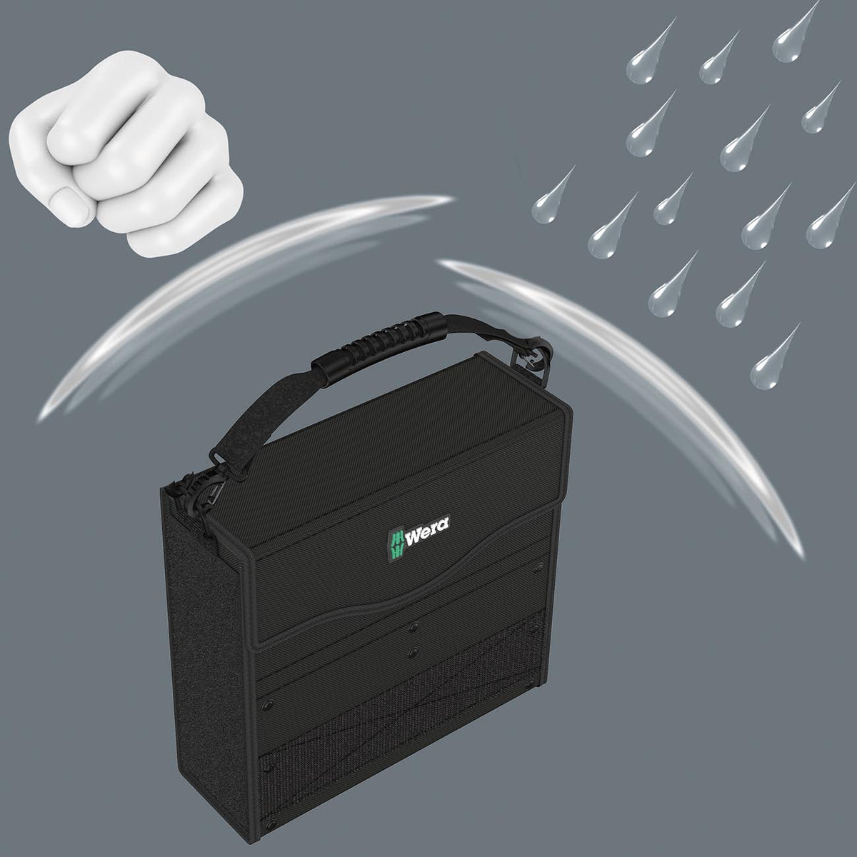 Wera 2GO 2 Tool Container 3-Piece Set