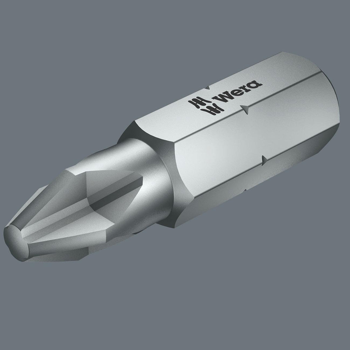 Wera 05056535001 1/4-Inch Drive Phillips PH4 x 1-Inch Screwdriver Bit