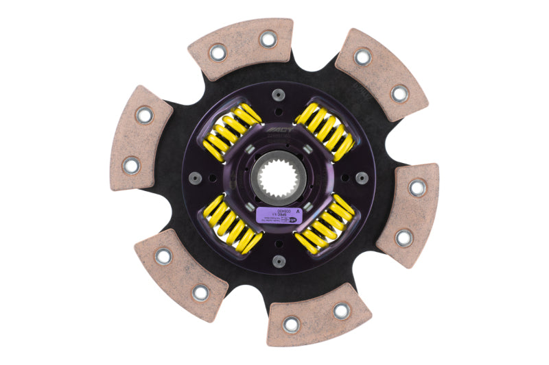 ACT 6240508-2 6-Pad Sprung Race Clutch Disc for Mazda 3, Mazda 6, and Ford Focus