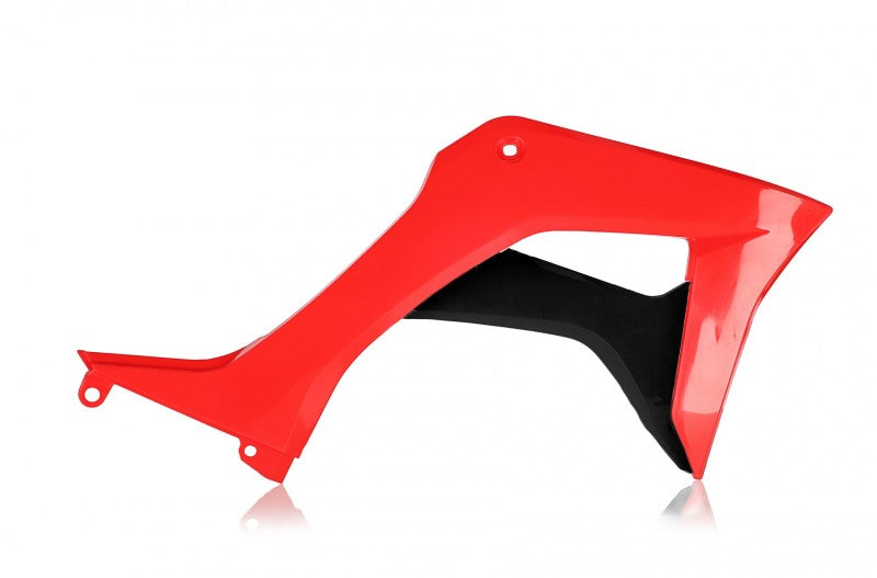Acerbis Radiator Shroud for 2019-2024 Honda CRF110F, Red/Black – ACB2872661018