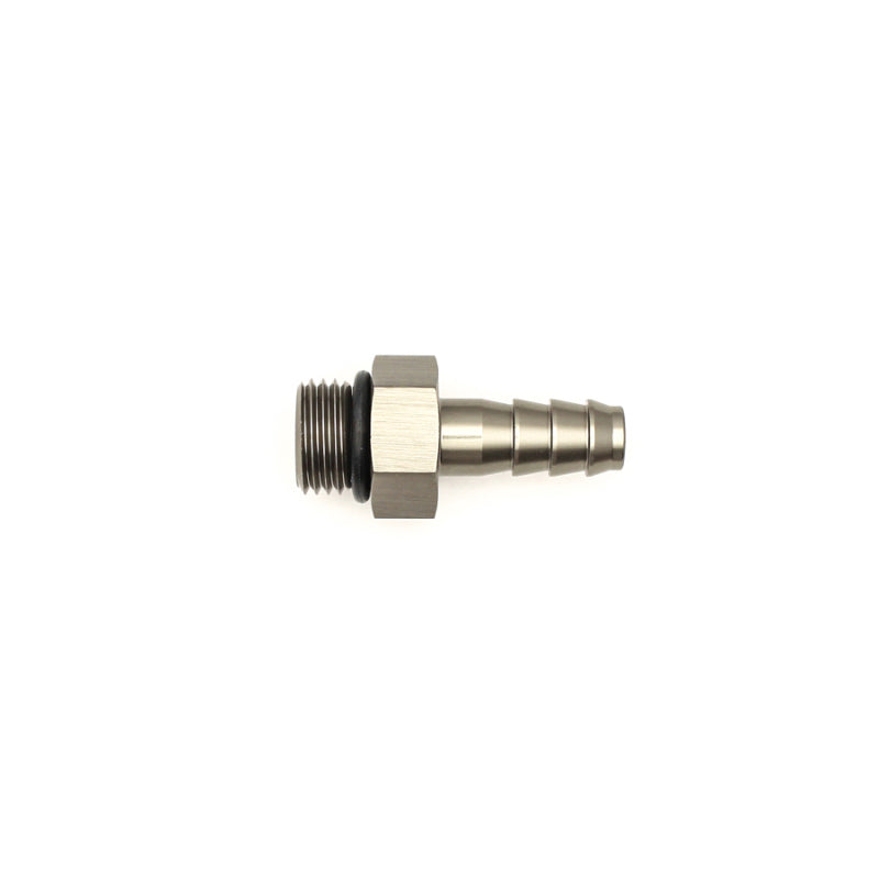 DeatschWerks DWK6-02-0502 6AN ORB Male to 5/16-Inch Male Triple Barb Fitting