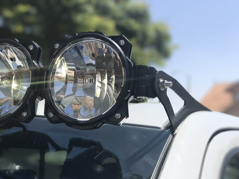 KC HiLiTES 7379 Gravity LED Pro6 Overhead Mount Bracket Set for 2015-2020 Ford F-150 and Raptor