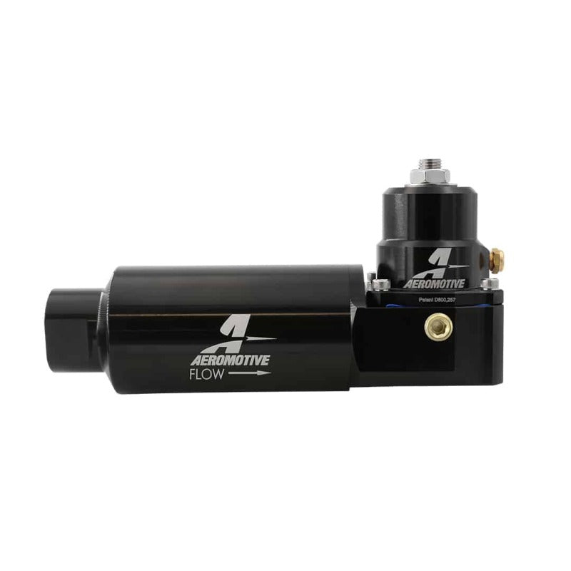 Aeromotive Universal EFI Filter and Regulator Combo, 10 Micron, AN-06 Flare – Part 13147