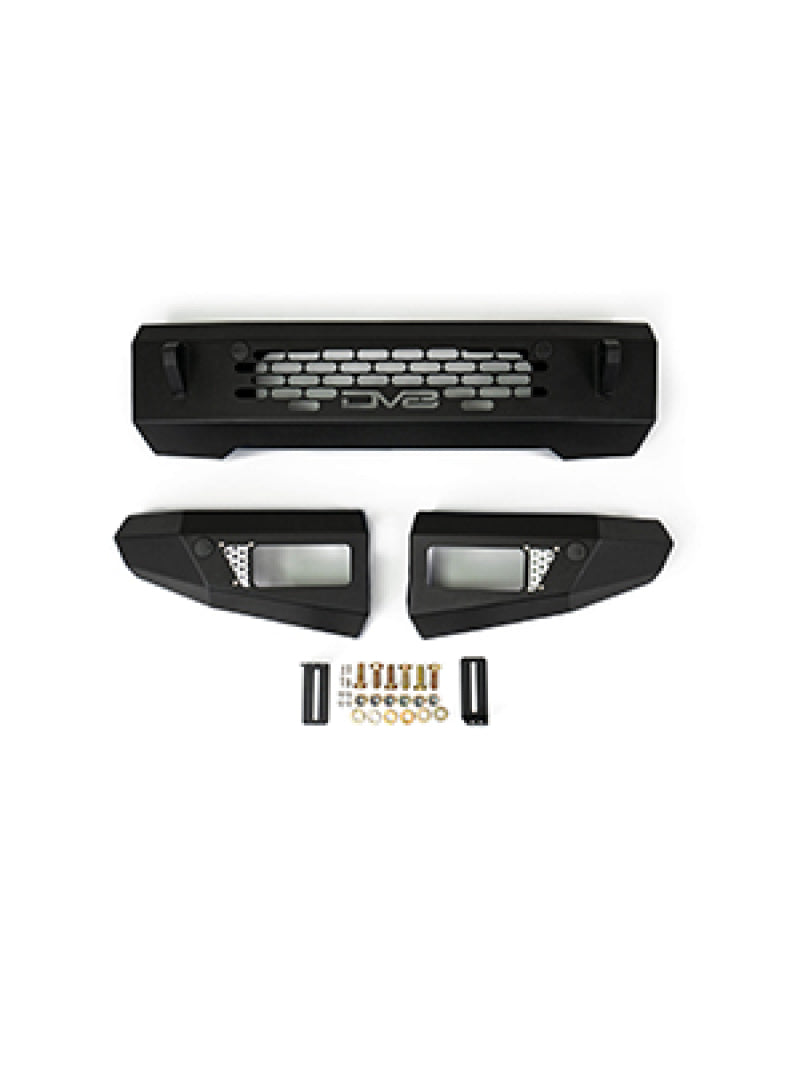 DV8 Offroad OE Plus Front Bumper for 2021–2025 Ford Bronco, dveFBBR-03