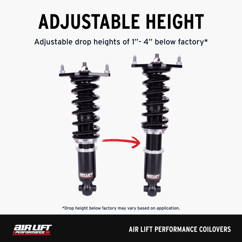 Air Lift Performance ALF79015 Coilover Kit for 2005-2014 Ford Mustang S197