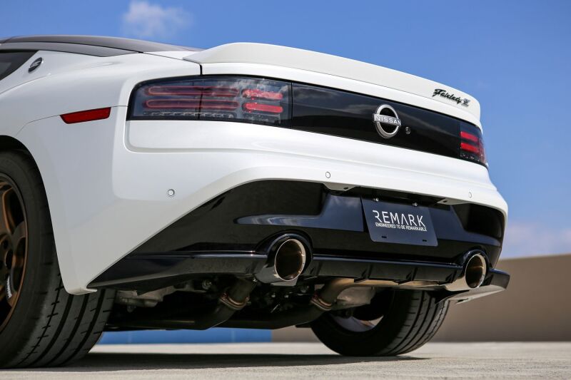 Remark RO-TT35-D Burnt Stainless Double-Wall Tip Axle-Back Exhaust for 2023+ Nissan Z