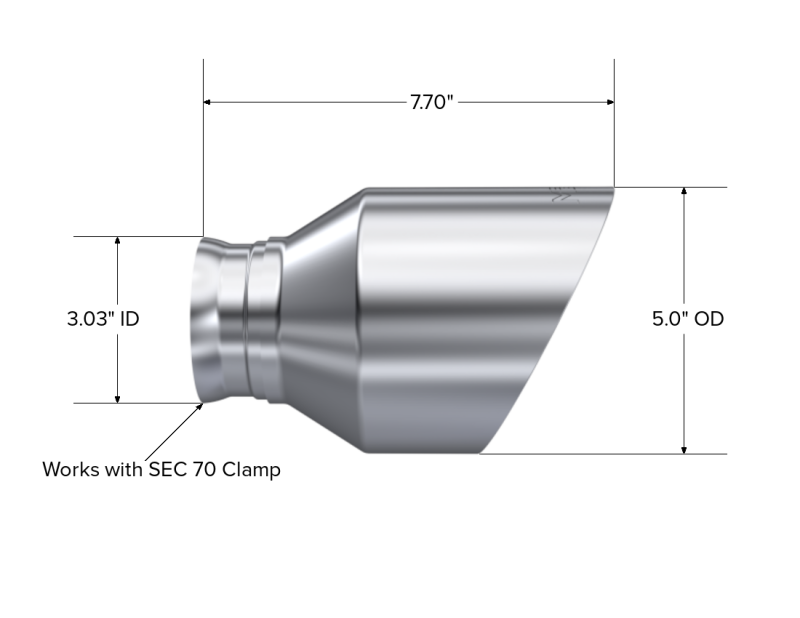 MBRP T5197 Armor Pro Exhaust Tips for 2015–2023 Dodge Charger and Durango