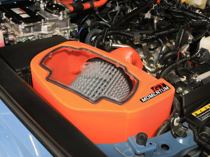 aFe POWER Momentum GT Pro DRY S Cold Air Intake System for 2024–2026 Toyota Land Cruiser J250 2.4L Turbo, Orange Edition — Part 50-70127DN