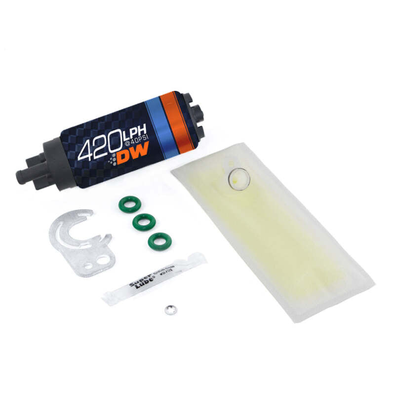 DeatschWerks DWK9-421-0836 DW420 Series 420 LPH In-Tank Fuel Pump with Install Kit for 1989-1993 Mazda Miata