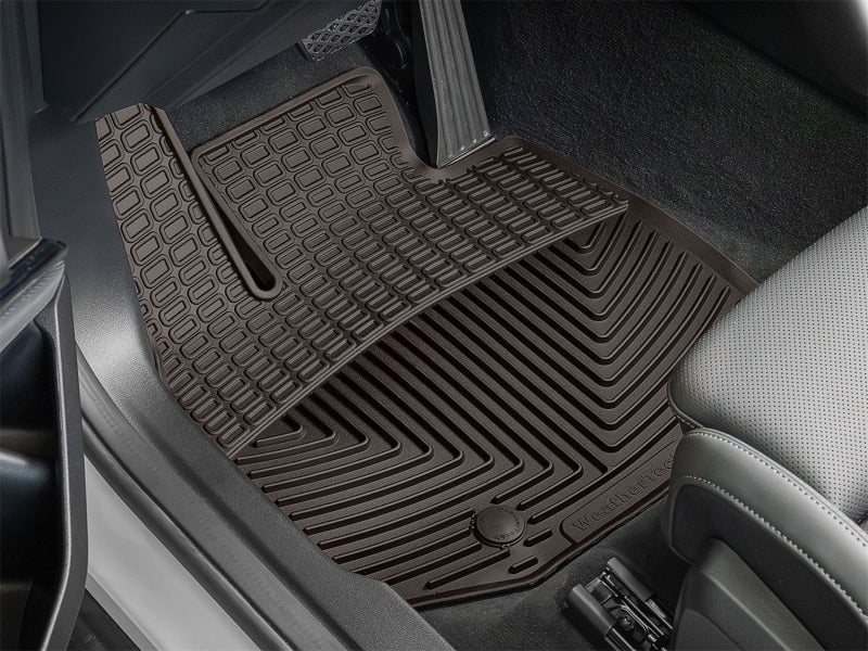 WeatherTech All-Weather Floor Mats for BMW X3 (2025-2026) Front - Cocoa, Part Number WETW768CO