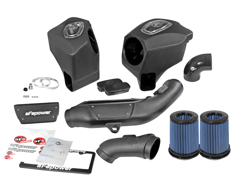 aFe Momentum Pro 5R Cold Air Intake System 54-76305 for BMW M2 Competition, M3 and M4 3.0L Twin-Turbo