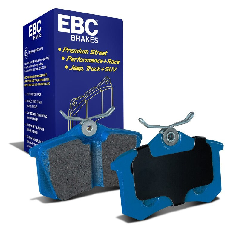 EBC Bluestuff NDX Rear Brake Pads DP5680NDX for 2004-2006 Audi TT Quattro 3.2