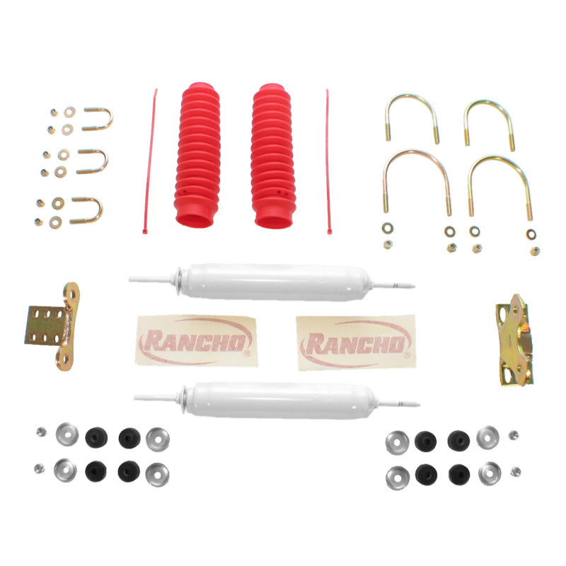 Rancho RS98501 Front Steering Stabilizer Kit for 1970-1991 GMC Jimmy and Full-Size Trucks