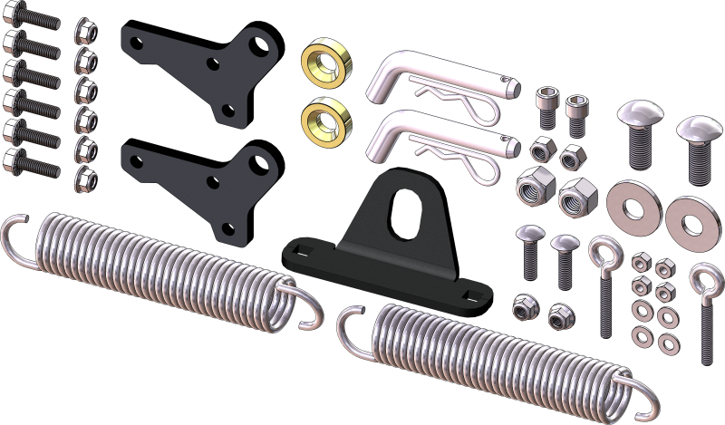 KFI Replacement UTV Pro 2.0 Push Tube Parts Kit 106315-R