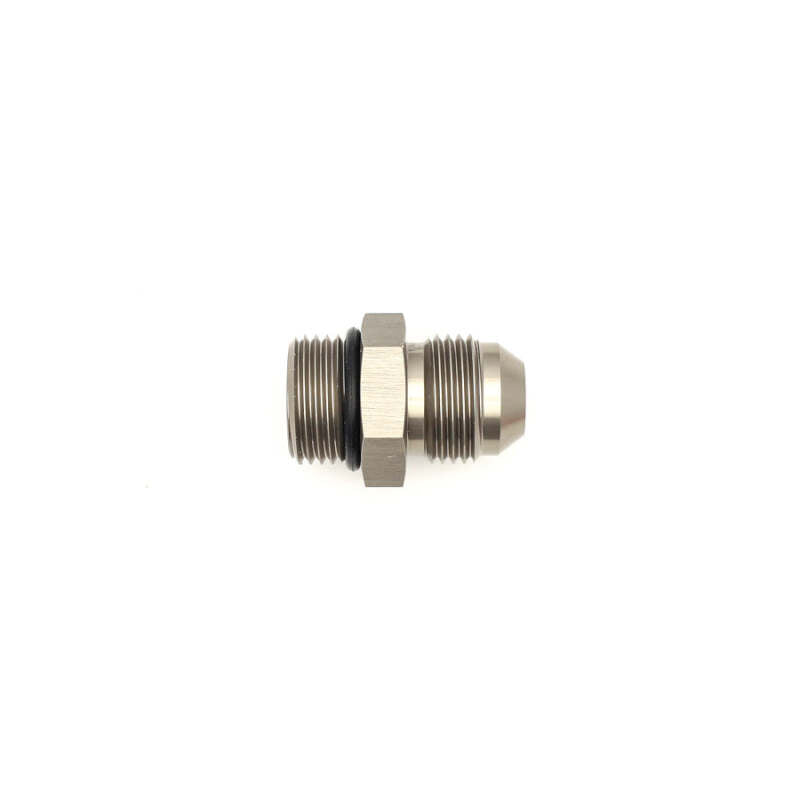 DeatschWerks 8AN ORB Male to 8AN Male Flare Adapter with O-Ring, DWK6-02-0402
