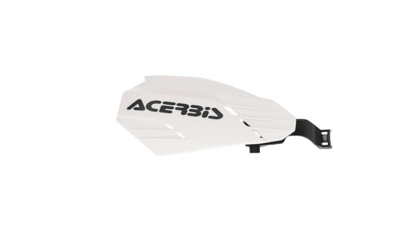 Acerbis K-Linear Handguards acb2981371035 for GasGas, Husqvarna, KTM and Sherco Motorcycles - White/Black