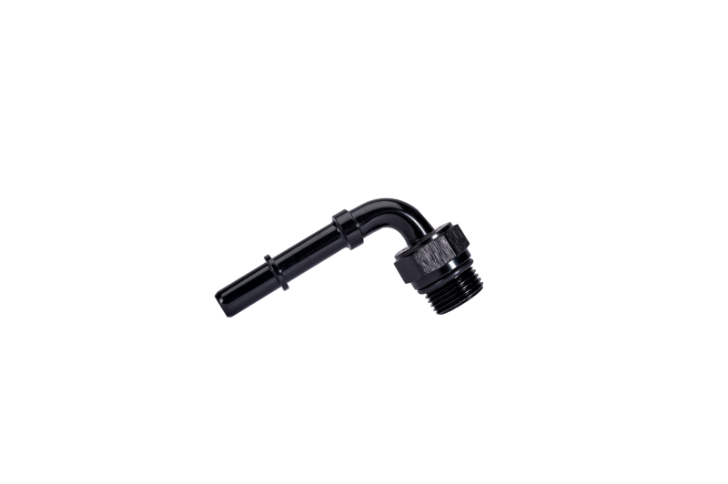 Fleece Performance - fpeFPE-APT-34-90-Q38 - 90-Degree 3/4-16 (-8 AN) to 3/8-Inch Swivel Quick Connect