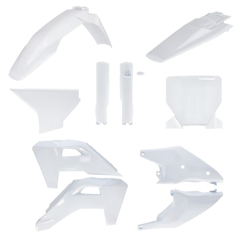 Acerbis 2025 Husqvarna FC, FX, TC and TX Full Plastic Kit - White