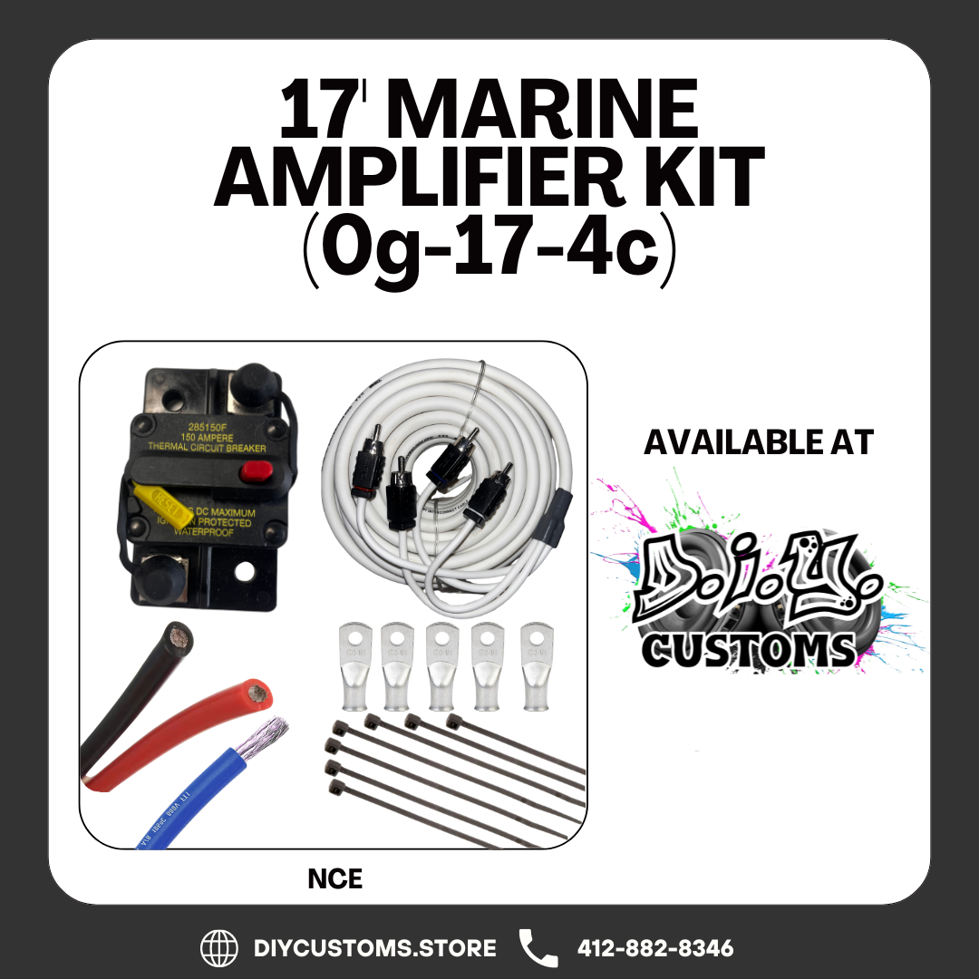 NCE Marine Amplifier Kit - 0g-17-4c - View 1