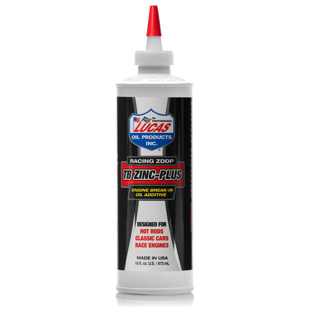 Lucas Oil TB Zinc Plus Engine Break-In Oil Additive - 16 Ounce by Lucas Oil