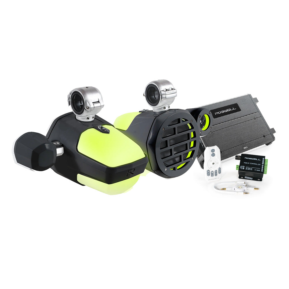 Roswell R1 Pro Marine Audio Package - Black - View 1