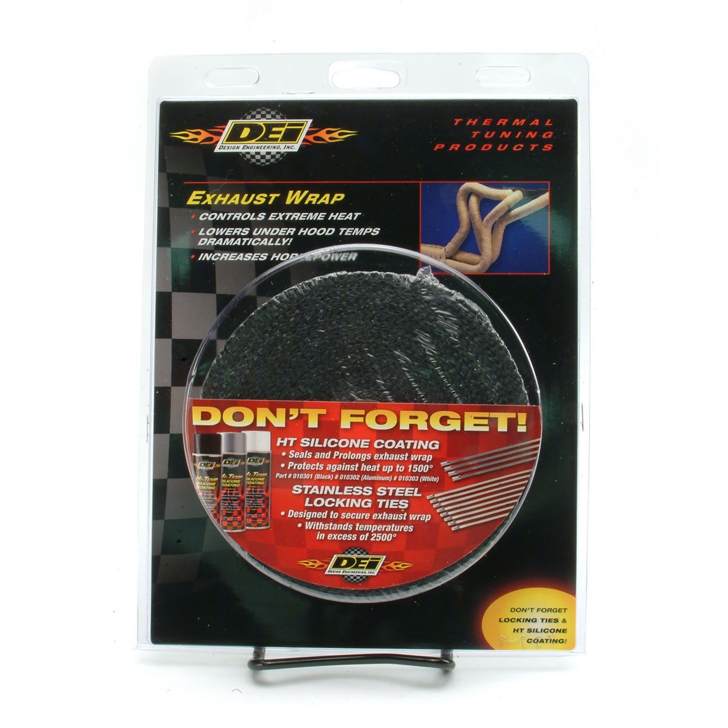 Design Engineering - 10107 - Exhaust Wrap Kit - 10107 Exhaust Wrap