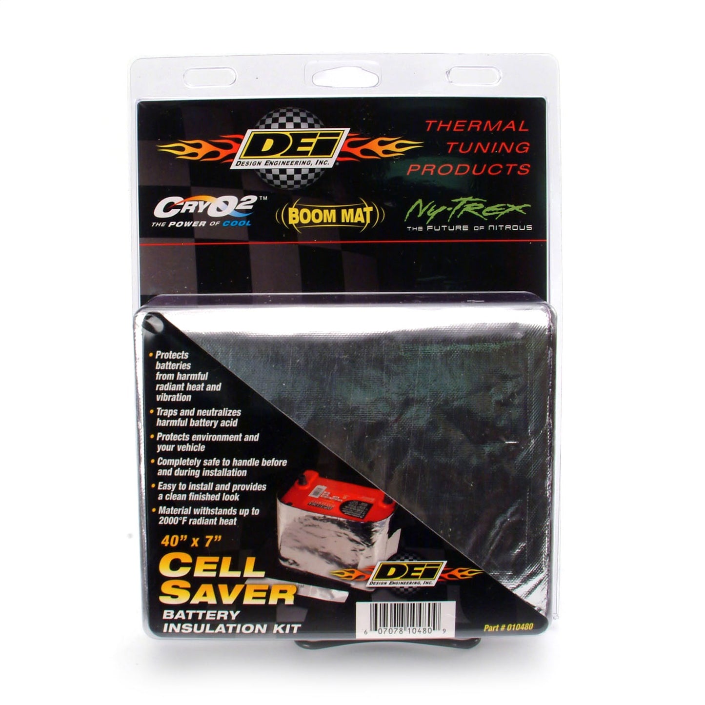 Design Engineering - 10480 - Battery Wrap Heat Shield