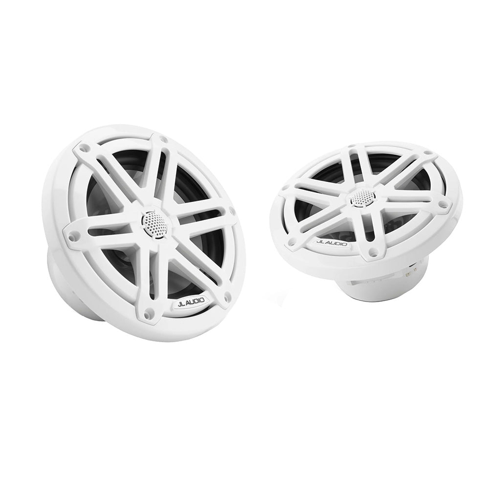 JL Audio M3 Series 6.5" Marine Coaxial Speakers w/Gloss White Sport Grilles - M3 - View 1