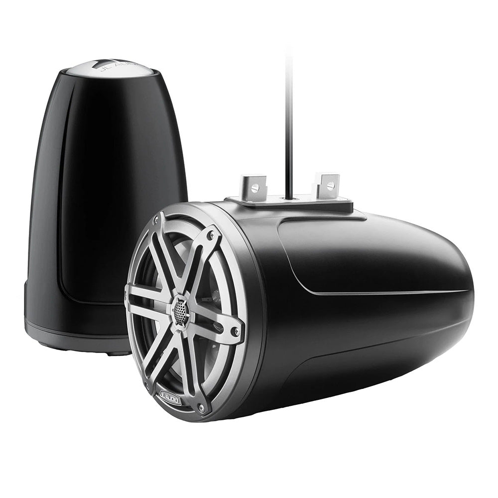 JL Audio M3 Series 7.7" Enclosed Tower Coaxial System with Grey Metallic Sport G - View 1