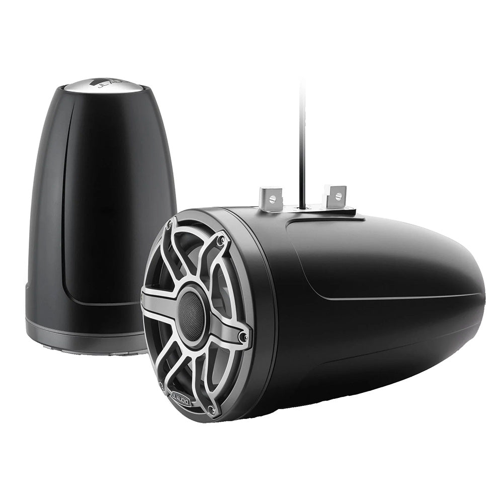 JL Audio M6 Series 8.8" Enclosed Tower Coaxial System w/Titanium Sport Grille - - View 1