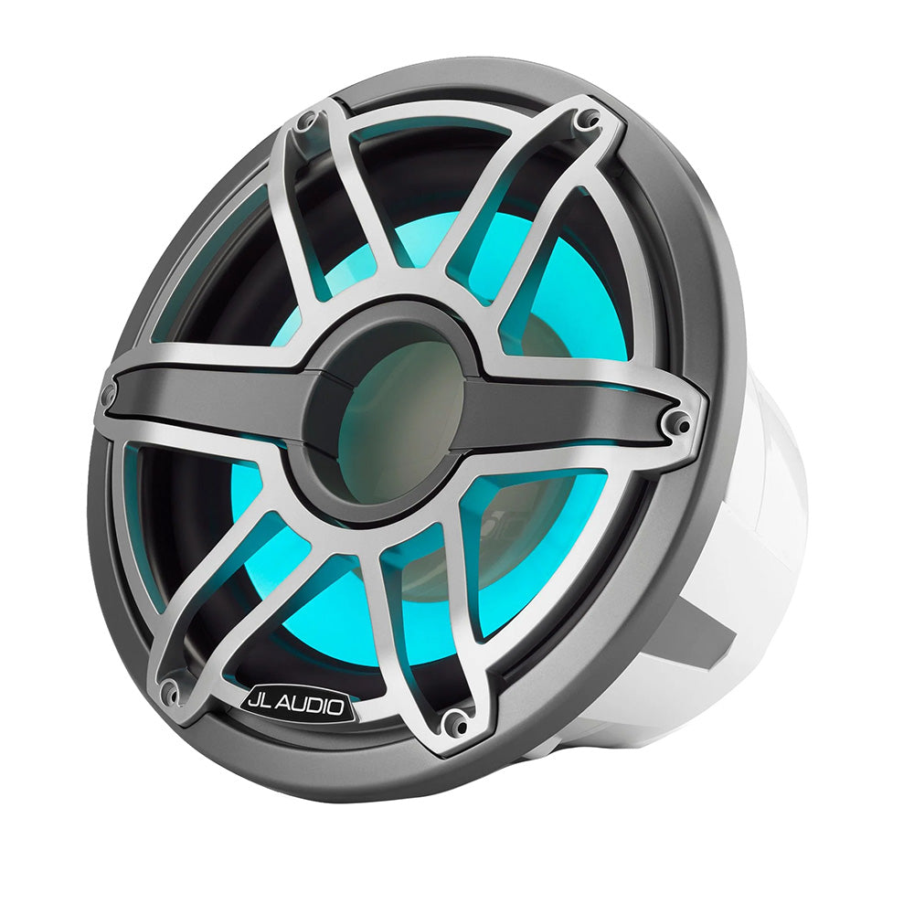 JL Audio M7 12" Marine Subwoofer w/Titanium Sport Grille Transflective LED Light - View 1