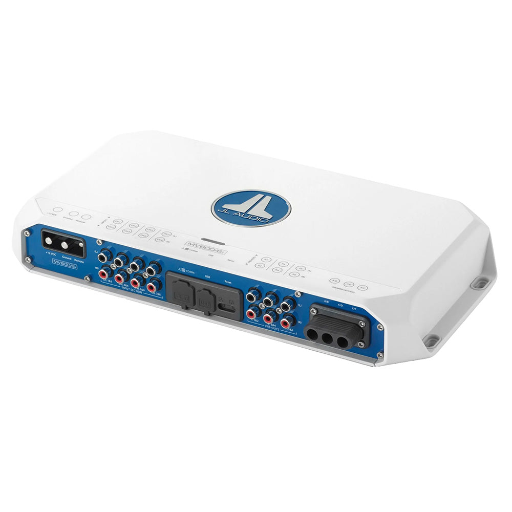 JL Audio MVI Series 600w 6 Channel Amplifier w/Integrated DSP - MV600/6i - View 1