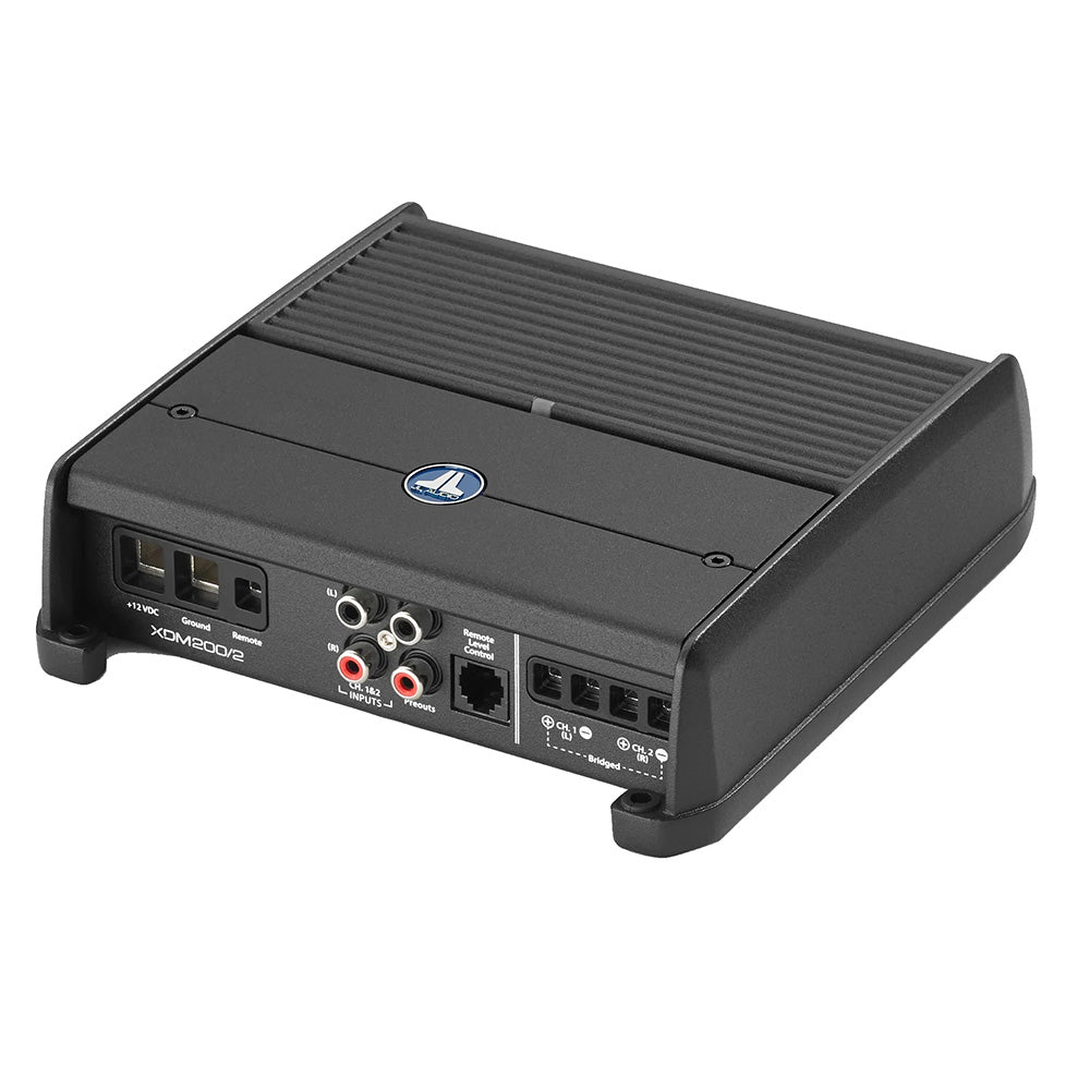 JL Audio XDM Series 200w 2 Channel Amplifier - XDM200/2 - View 1