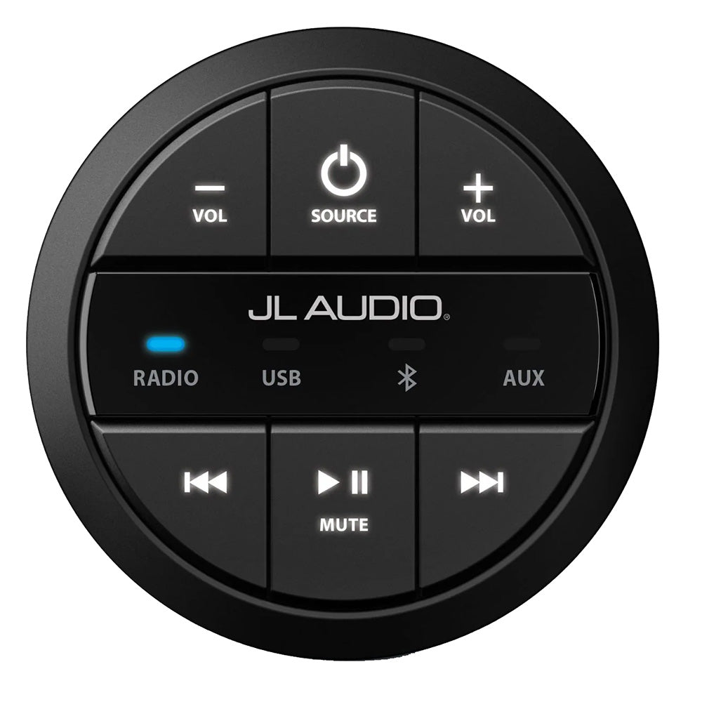 JL Audio MMR-20-BE Round Wired Remote f/MediaMaster - View 1