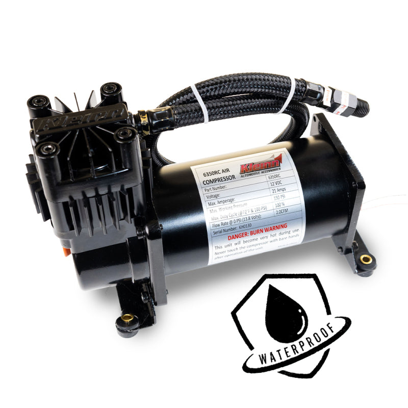 Kleinn Air Horns 6350RC Heavy-Duty 150 PSI Waterproof Air Compressor