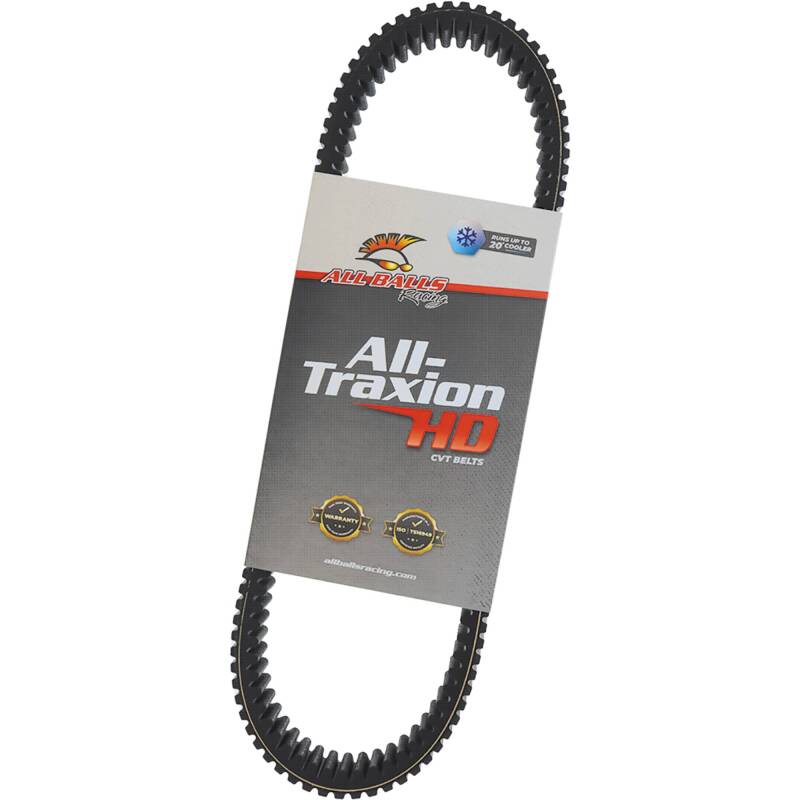 All Balls Racing ABR25-9019 All Traxion HD CVT Drive Belt for Polaris PRO XD and Powersports Vehicles